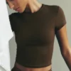 Camiseta de manga corta Alo Softsculpt Precision - Espresso