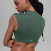 Camiseta de manga corta con cuello redondo Alo Softsculpt - Verde trébol