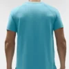 Camiseta de manga corta con cuello redondo Alo Vapor - Azul brisa