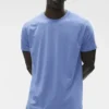 Camiseta de manga corta con cuello redondo Alo Vapor - Azul Provenza