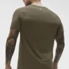 Camiseta de manga corta con cuello redondo Alo Vapor - Olive Tree