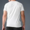 Camiseta de manga corta con cuello redondo Conquer Reform - Blanco