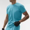 Camiseta de manga corta con cuello redondo Conquer Reform - Blue Breeze