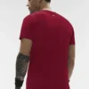 Camiseta de manga corta con cuello redondo Conquer Reform - Garnet