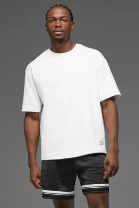 Camiseta de manga corta Double Take - Blanca