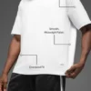 Camiseta de manga corta Double Take - Blanca
