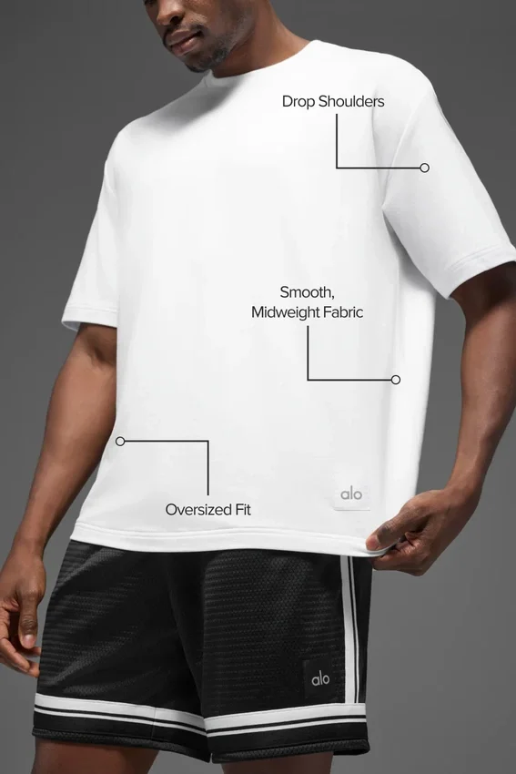 Camiseta de manga corta Double Take - Blanca