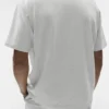 Camiseta de manga corta Double Take - Blanco jaspeado