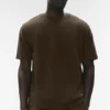 Camiseta de manga corta Double Take - Espresso