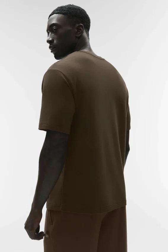 Camiseta de manga corta Double Take - Espresso
