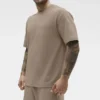 Camiseta de manga corta Double Take - Gravel