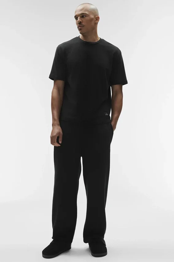 Camiseta de manga corta «Double Take» - Negro
