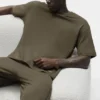 Camiseta de manga corta Double Take - Olive Tree