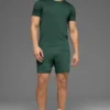 Camiseta de manga corta y cuello redondo Conquer Reform - Verde trébol