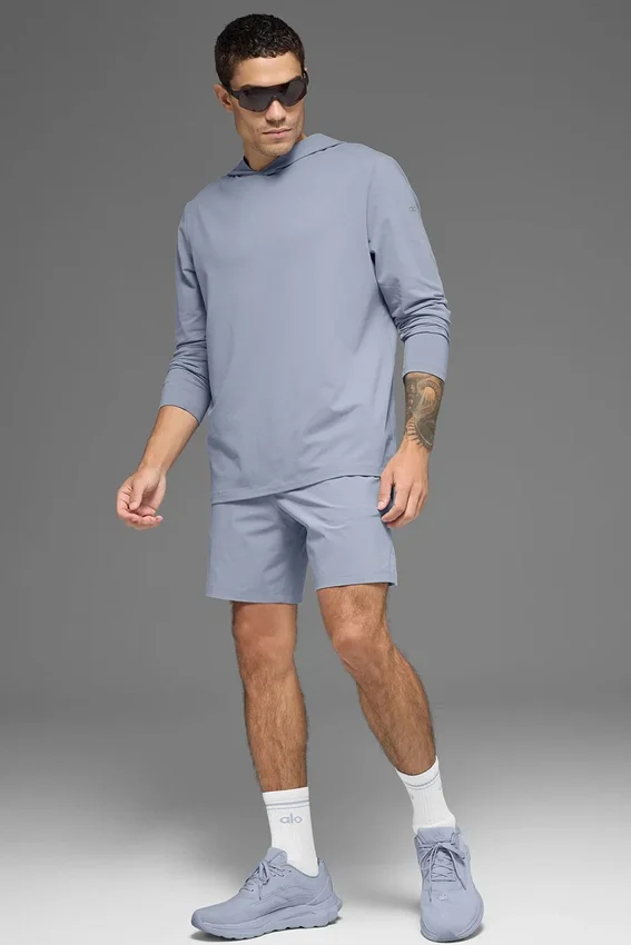 Camiseta de manga larga con capucha Conquer Reform - Escarcha invernal