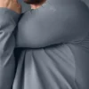 Camiseta de manga larga con capucha Conquer Reform - Gris acero