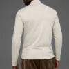 Camiseta de manga larga con cuello alto Conquer Reform - Color hueso