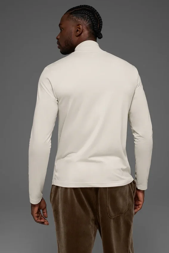 Camiseta de manga larga con cuello alto Conquer Reform - Color hueso