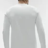 Camiseta de manga larga con cuello redondo Conquer Reform - Blanco