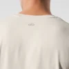 Camiseta de manga larga con cuello redondo Conquer Reform - Blanco hueso
