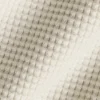 Camiseta de manga larga con cuello redondo «Elevate Waffle» - Color hueso