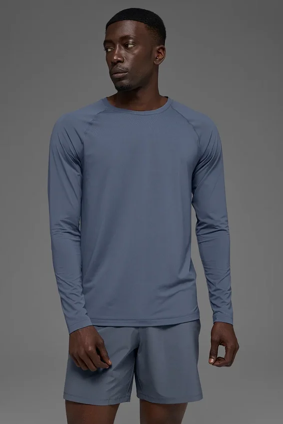 Camiseta de manga larga con cuello redondo Idol - Bluestone