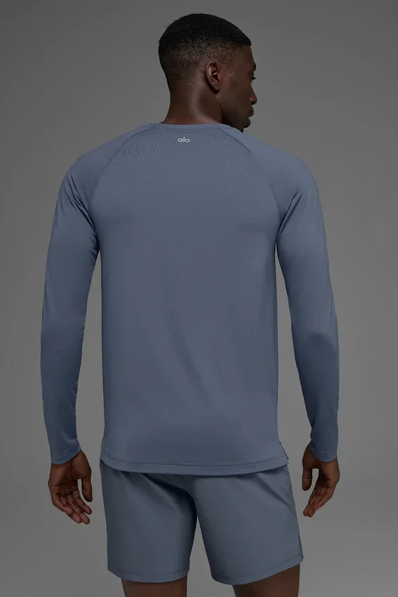 Camiseta de manga larga con cuello redondo Idol - Bluestone