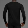 Camiseta de manga larga con cuello redondo Idol - Negro