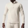 Camiseta de manga larga Conquer 1/4 Zip Reform - Bone
