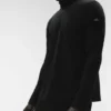 Camiseta de manga larga Conquer 1/4 Zip Reform - Negro