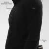 Camiseta de manga larga Conquer 1/4 Zip Reform - Negro