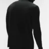 Camiseta de manga larga Conquer 1/4 Zip Reform - Negro