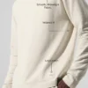 Camiseta de manga larga Double Take - Beige