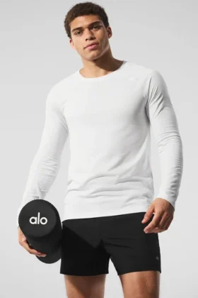 Camiseta de manga larga Triumph - Blanca