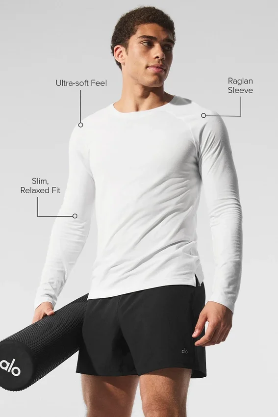 Camiseta de manga larga Triumph - Blanca