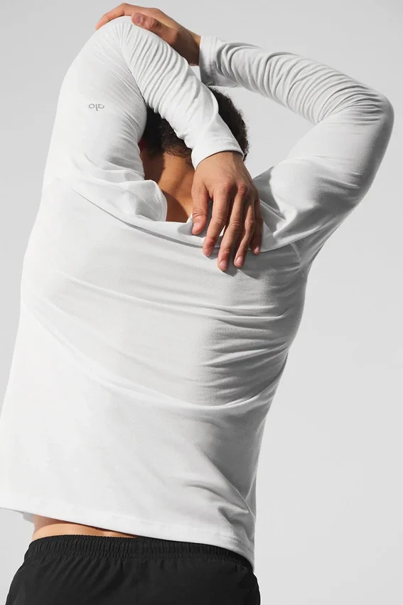 Camiseta de manga larga Triumph - Blanca