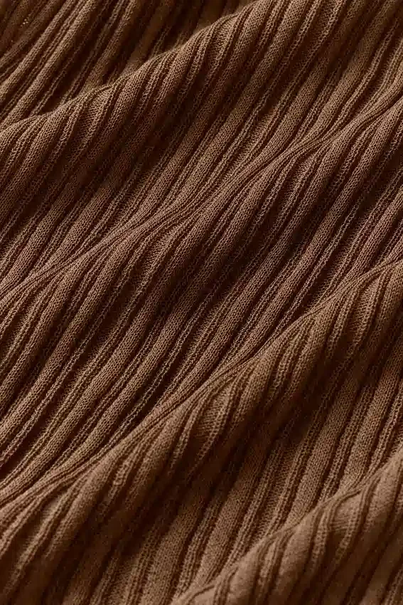 Camiseta de tirantes abotonada «Sunlit» de Jerséis — Marrón «Sun Kissed»