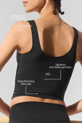 Camiseta de tirantes Alo Softsculpt – Negro