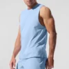 Camiseta de tirantes Alo Vapor Muscle - Azul concha