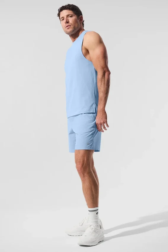 Camiseta de tirantes Alo Vapor Muscle - Azul concha