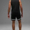 Camiseta de tirantes Alo Vapor Muscle — Negro