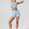 Camiseta de tirantes Aspire - Azul concha/Blanco