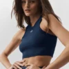 Camiseta de tirantes Aspire - Azul marino/Blanco