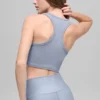 Camiseta de tirantes Aspire - Gris hielo/Blanco
