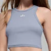 Camiseta de tirantes Aspire - Gris hielo/Blanco