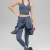 Camiseta de tirantes con efecto «Real Bra» y estampado con Airbrush - Bluestone