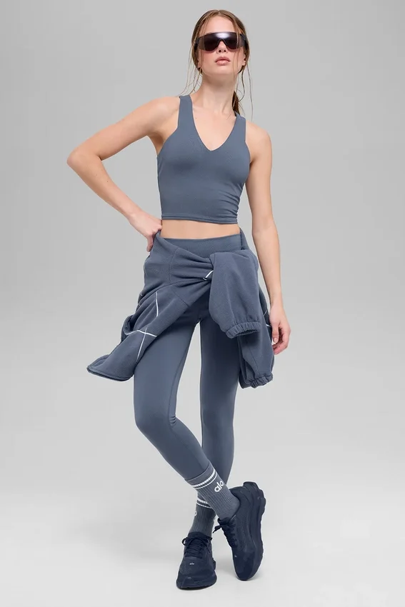 Camiseta de tirantes con efecto «Real Bra» y estampado con Airbrush - Bluestone