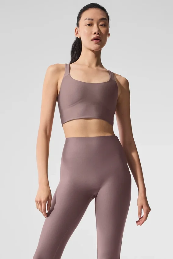 Camiseta de tirantes con sujetador Airlift Sleek - Color seta