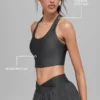 Camiseta de tirantes con sujetador Airlift Super Sleek - Antracita