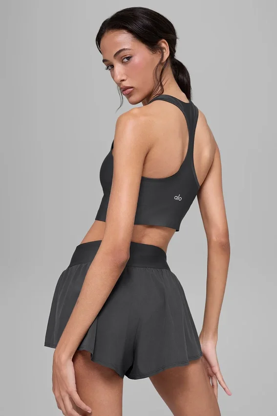 Camiseta de tirantes con sujetador Airlift Super Sleek - Antracita